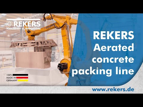 REKERS Aerated Concrete Packing Line