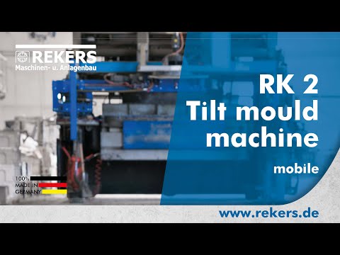 REKERS Tilt mould machine RK2 mobile