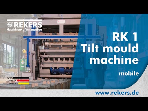 REKERS Tilting vibro-press RK1 mobile